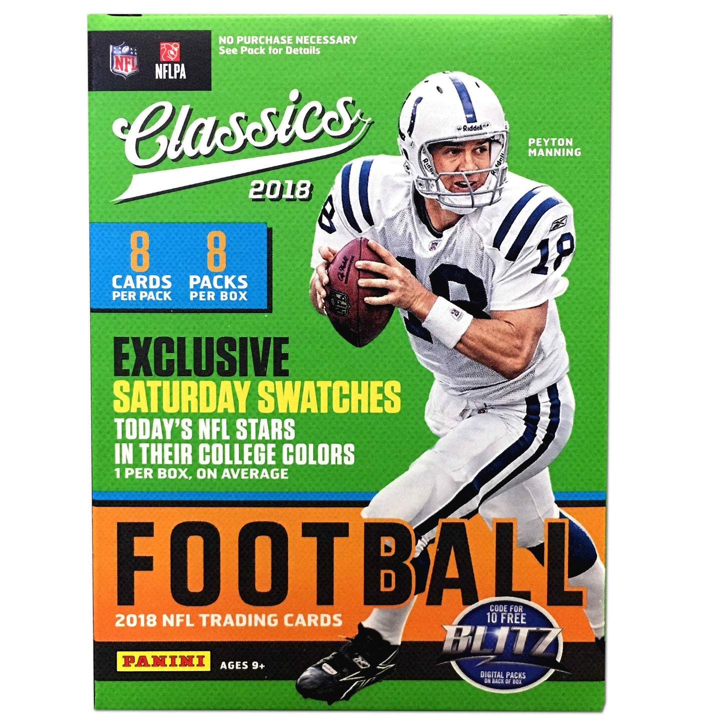 2018 PANINI CLASSICS FOOTBALL BLASTER BOX