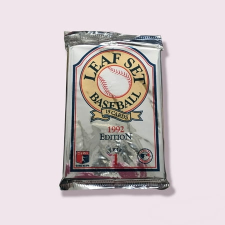1992 LEAF BASEBALL SERIES 1 UNOPENED PACK