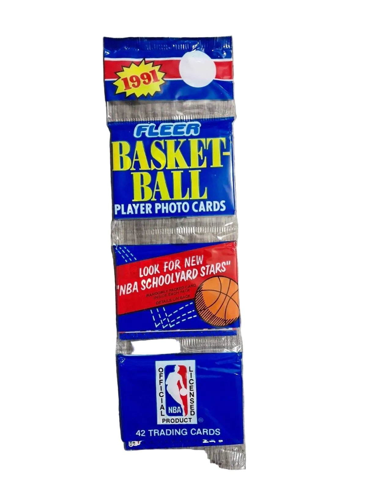 1991/92 FLEER BASKETBALL SEALED RACK PACK. M JORDAN