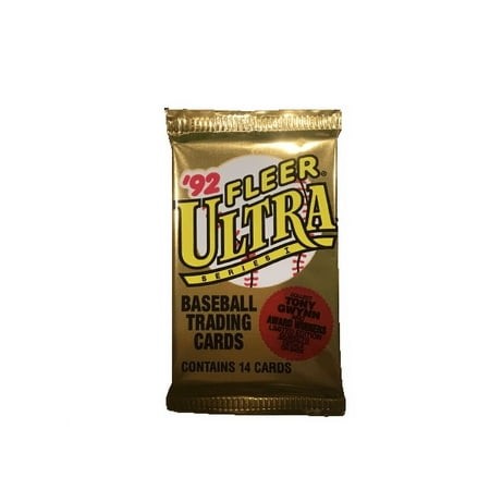 1992 FLEER ULTRA BASEBALL SERIES 1 HOBBY PACK (14 CARDS)