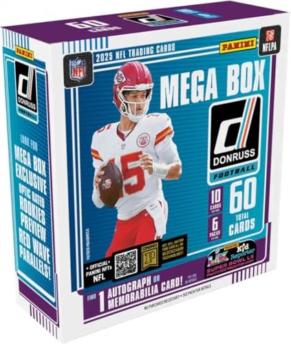 2025 DONRUSS FOOTBALL MEGA BOX