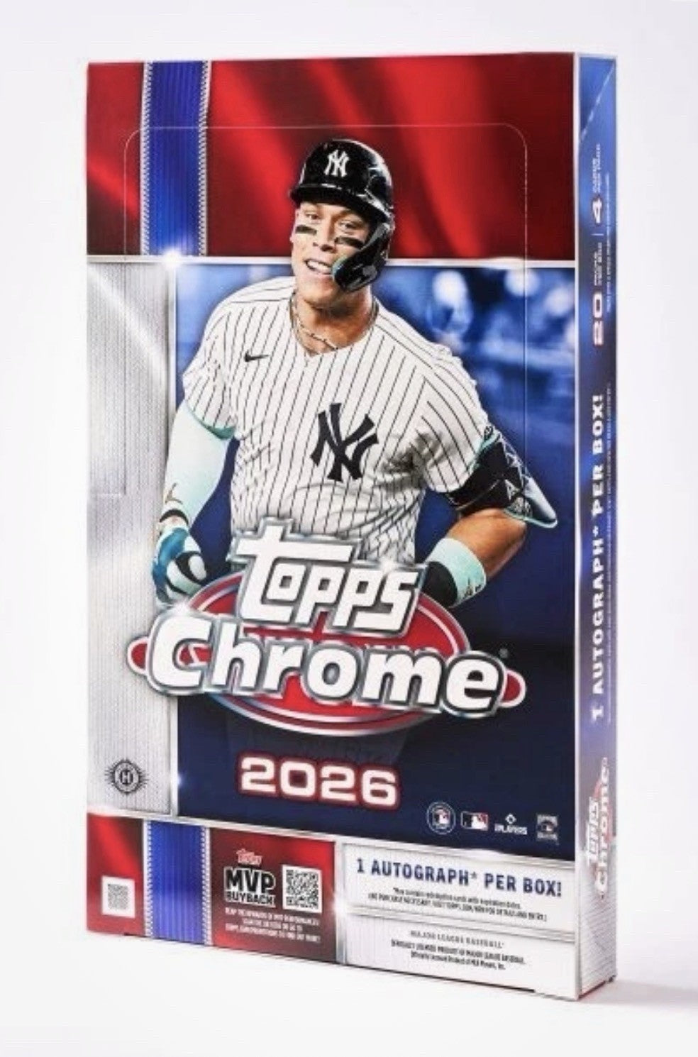 2026 TOPPS CHROME BASEBALL HOBBY BOX