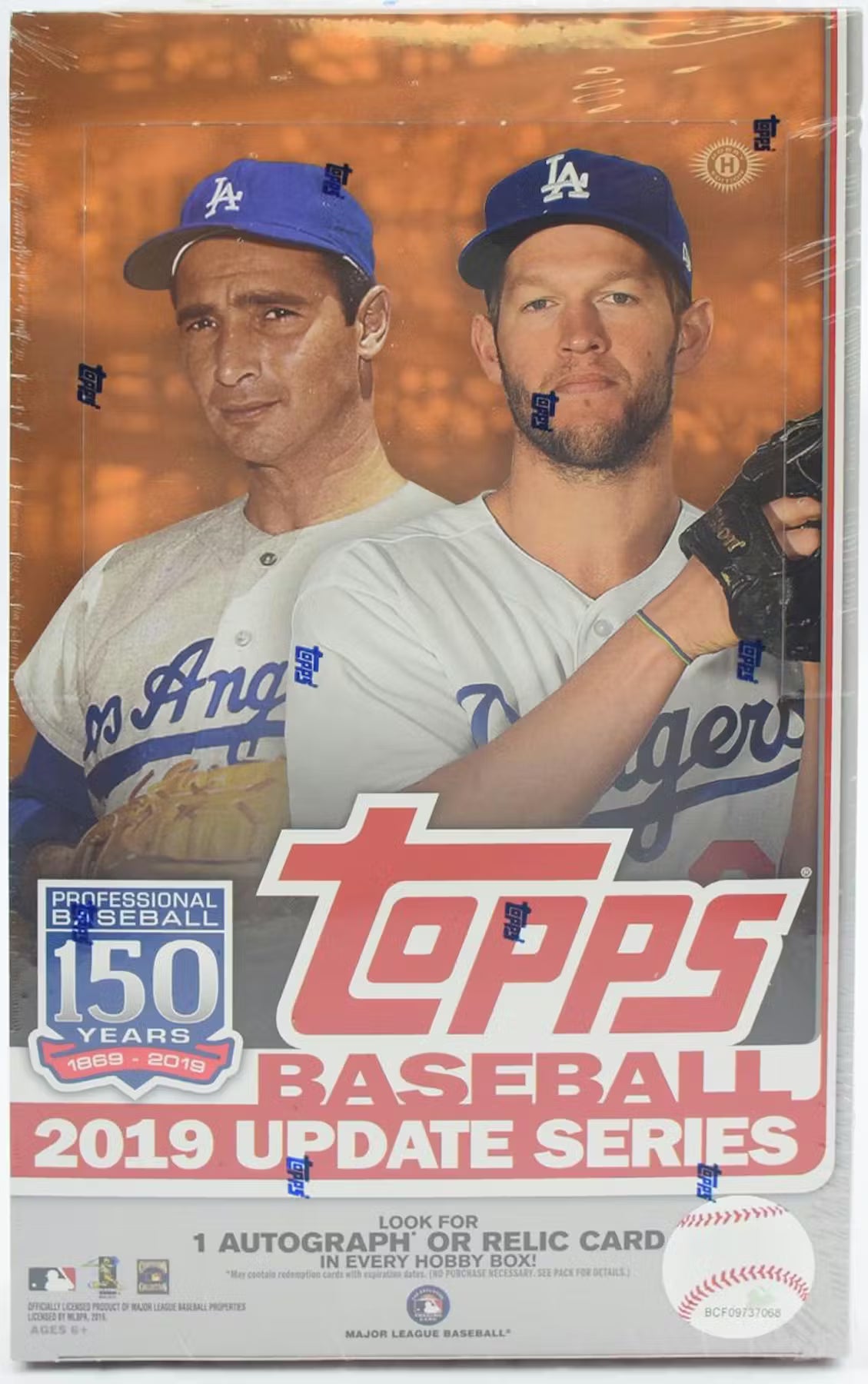 2019 TOPPS UPDATE BASEBALL HOBBY BOX