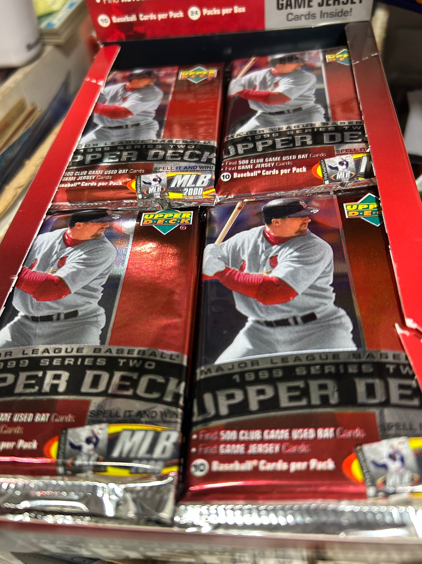 1999 UPPER DECK BASEBALL SERIES 2 HOBBY PACK