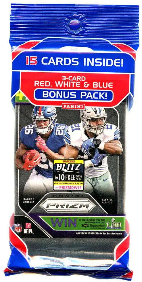 2018 PRIZM FOOTBALL MULTI-PACK
