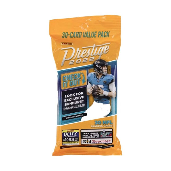 2022 PRESTIGE FOOTBALL JUMBO PACK