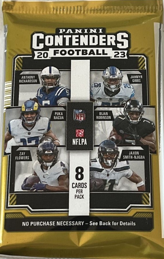2023 CONTENDERS FOOTBALL BLASTER PACK