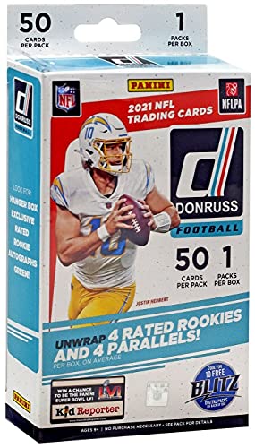 2021 DONRUSS FOOTBALL HANGER BOX (WHITE)