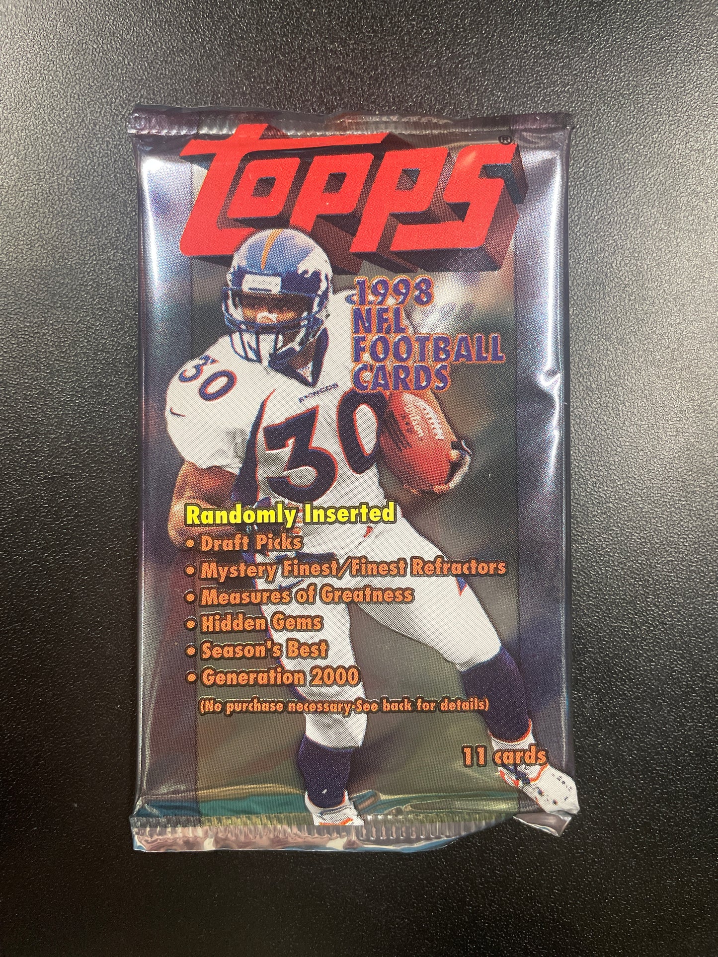 1998 TOPPS FOOTBALL HOBBY PACK