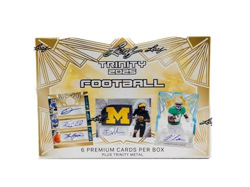 2025 LEAF TRINITY FOOTBALL HOBBY BOX