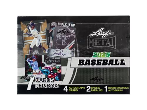 2025 LEAF METAL BASEBALL HOBBY BOX