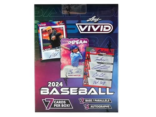 2024 LEAF VIVID BASEBALL HOBBY BOX
