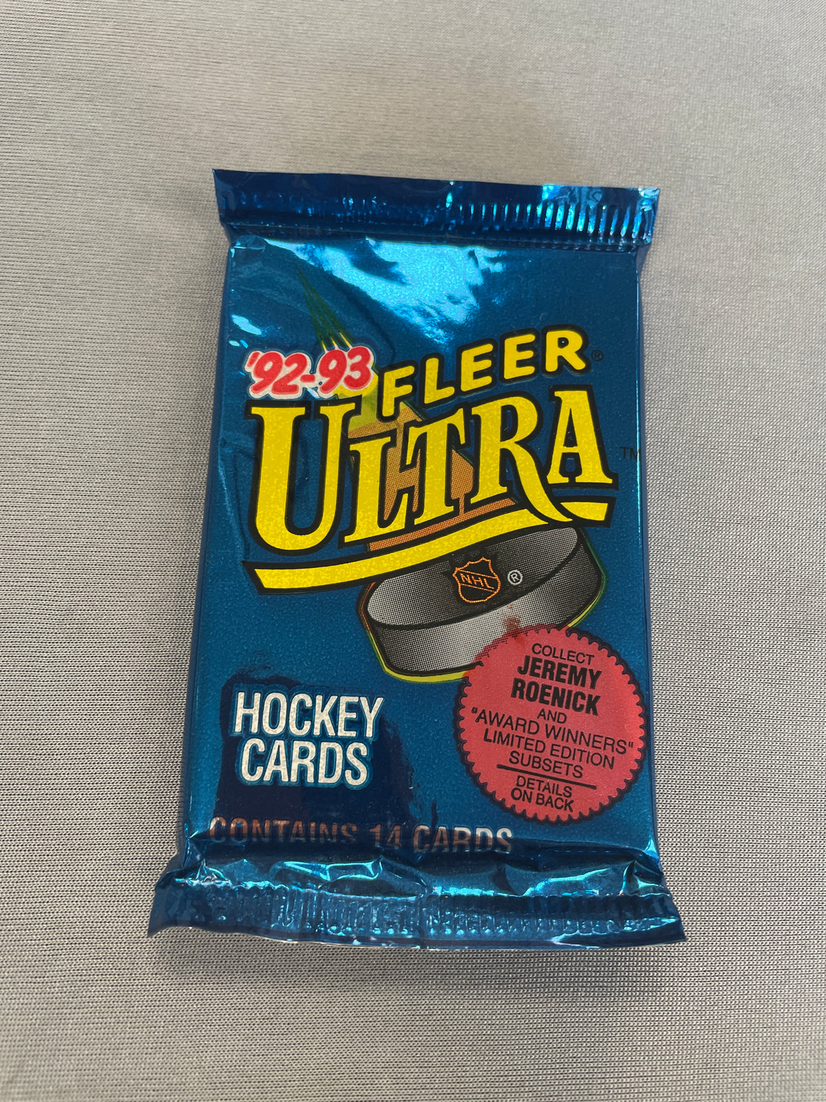 1992-93 FLEER ULTRA SERIES 2 HOCKEY PACK