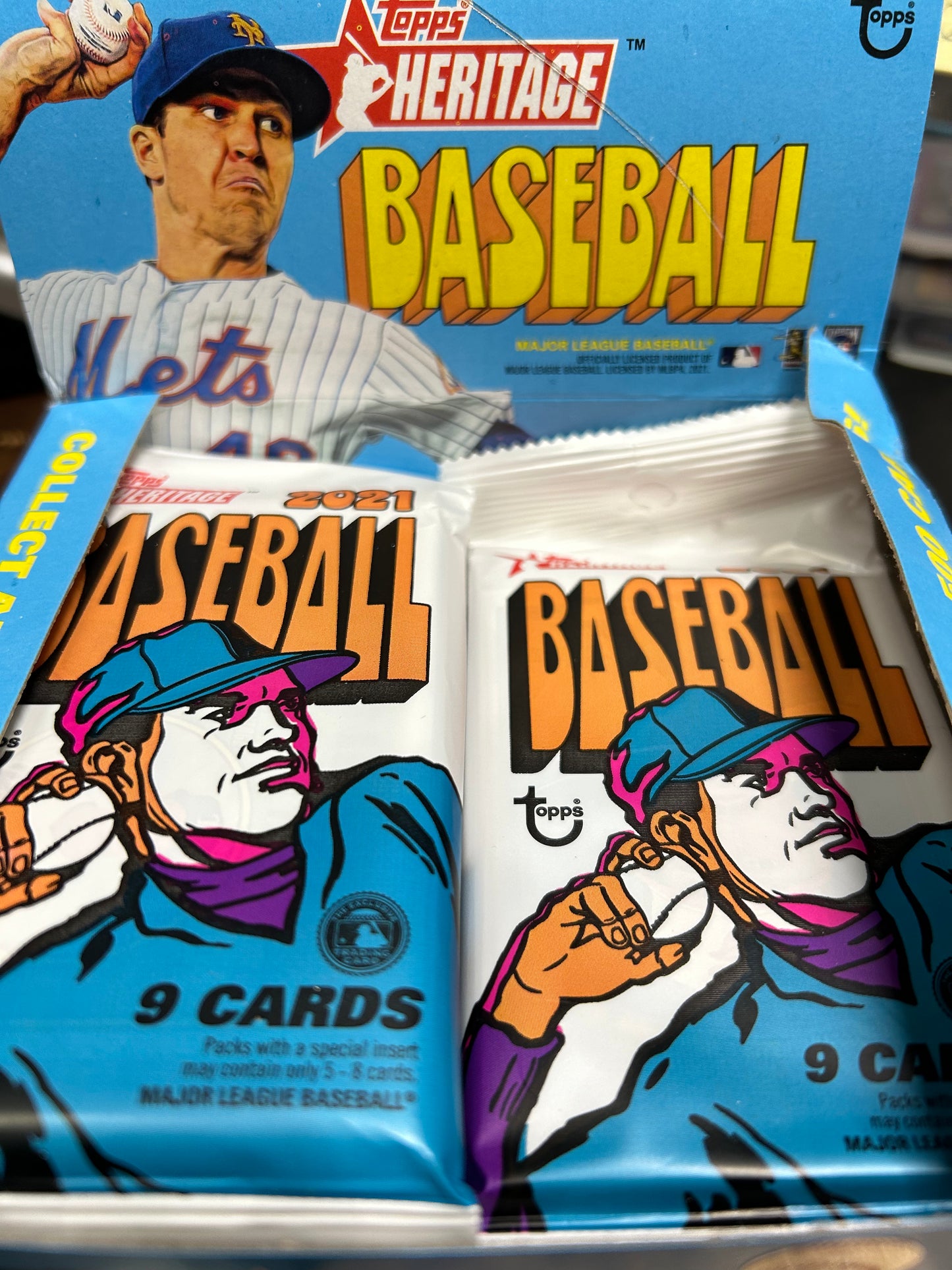 2021 TOPPS HERITAGE BASEBALL RETAIL PACK