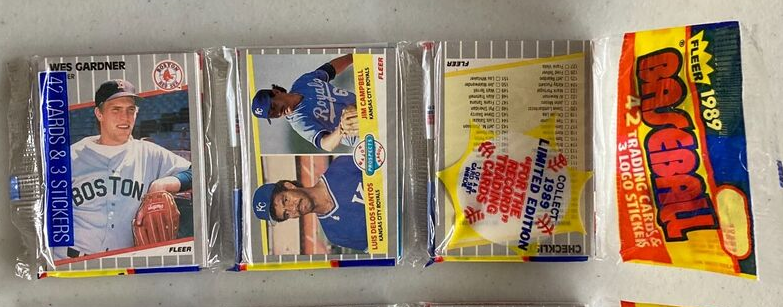1989 FLEER BASEBALL RACK PACK