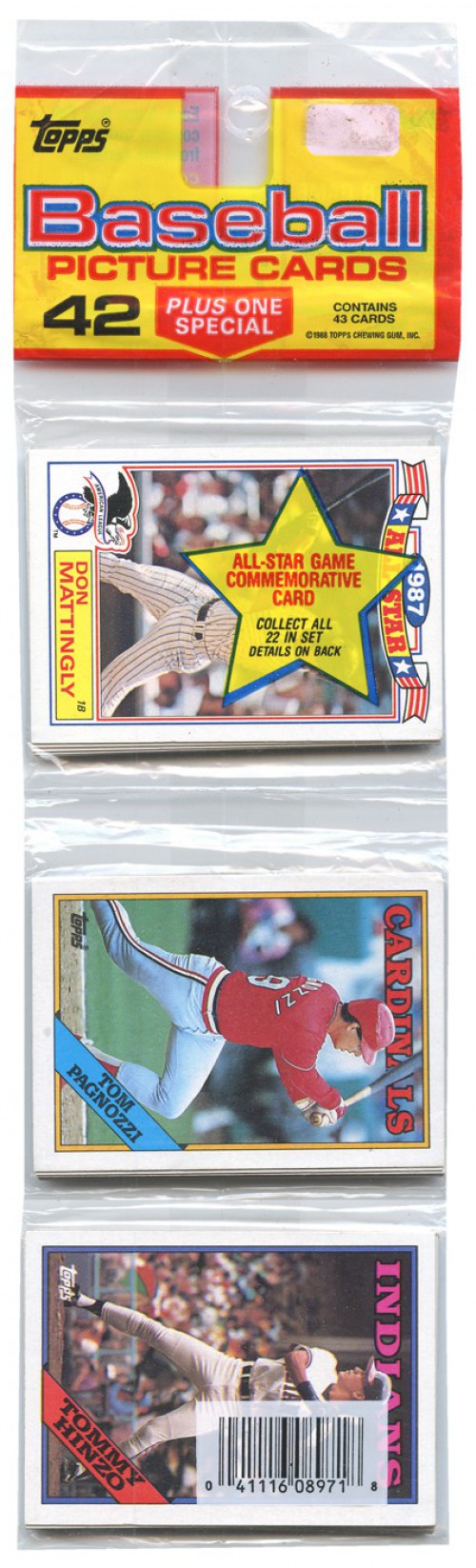1988 TOPPS BASEBALL RACK PACK