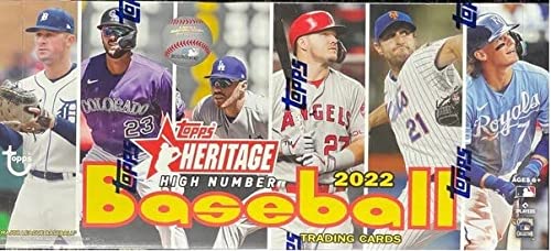 2022 HERITAGE BASEBALL HIGH NUMBER HOBBY BOX