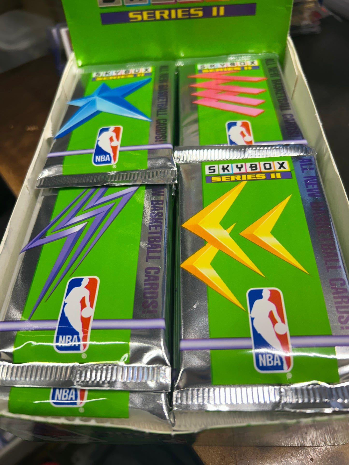 1991/92 SKYBOX BASKETBALL SERIES 2 PACK