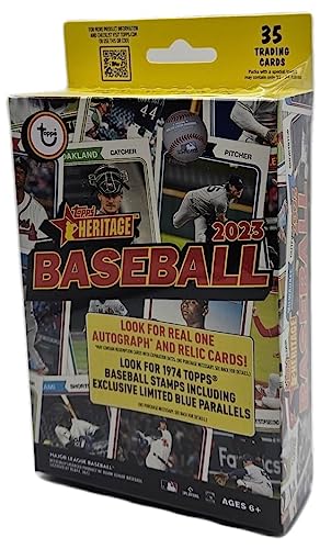 2023 TOPPS HERITAGE BASEBALL SEALED HANGER BOX