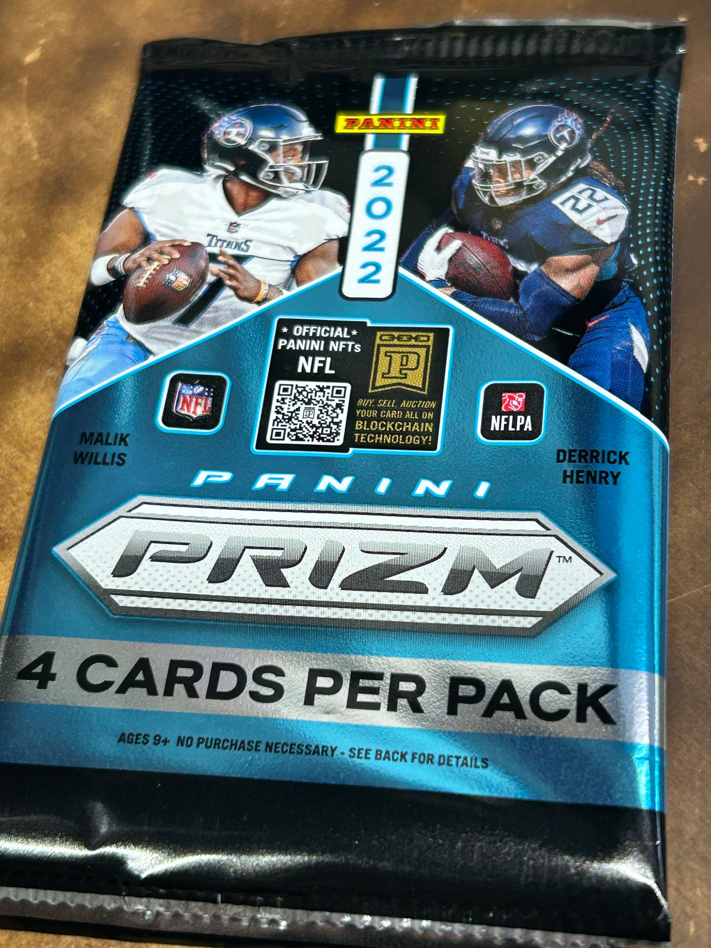 2022 PRIZM FOOTBALL RETAIL PACK