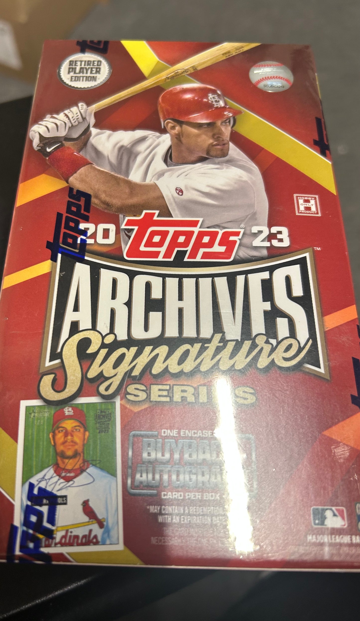 2023 ARCHIVES RETIRED ACTIVE HOBBY BOX