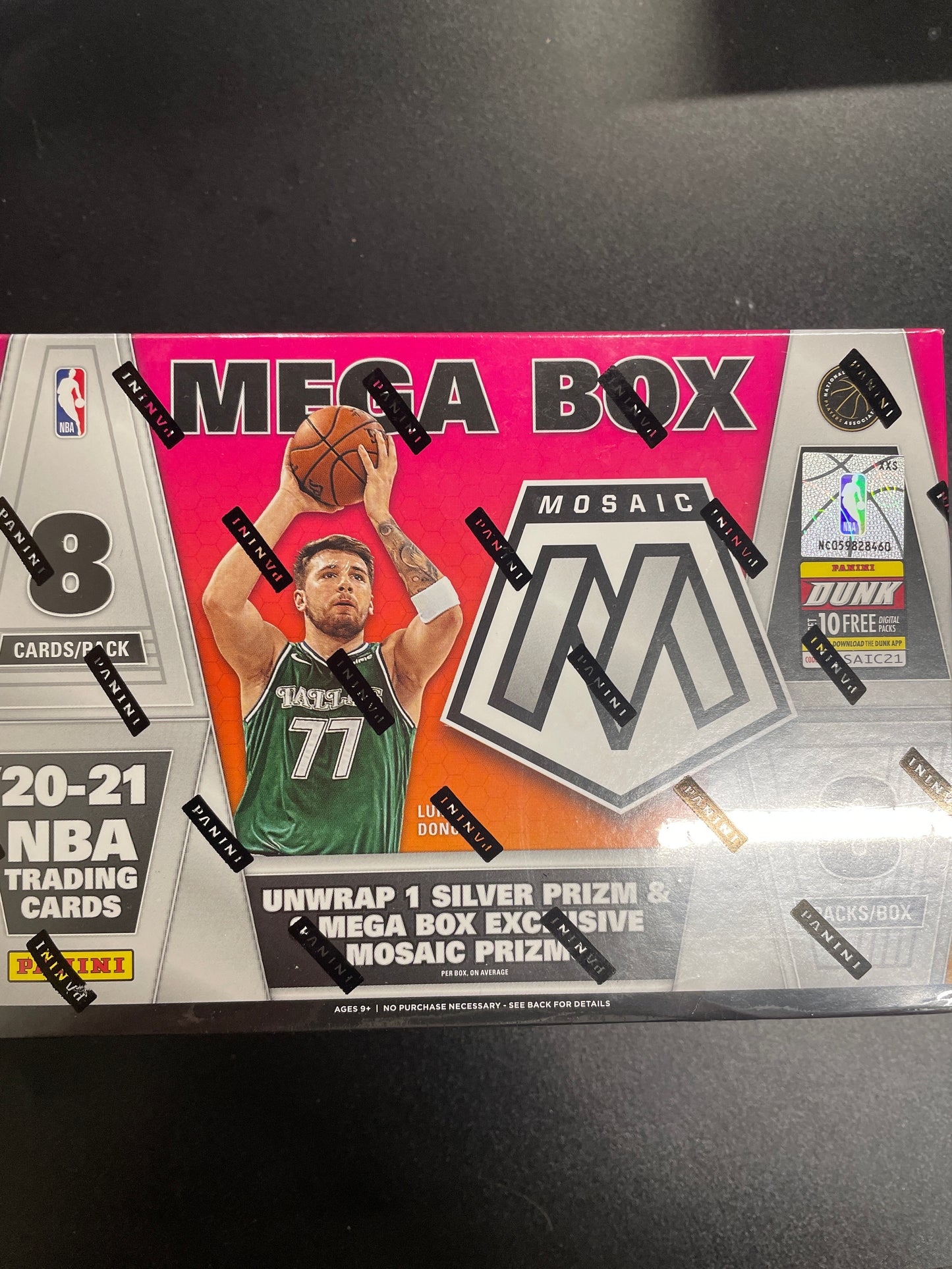 2020-21 MOSAIC BASKETBALL MEGA BOX