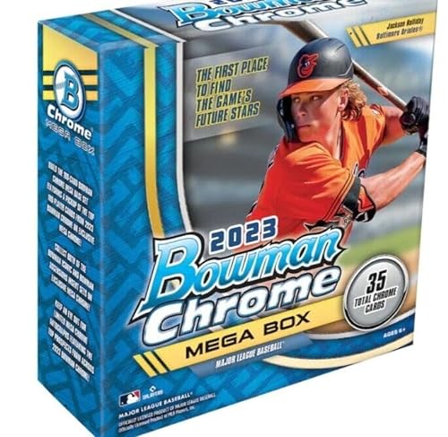 2023 BOWMAN CHROME BASEBALL MEGA BOX
