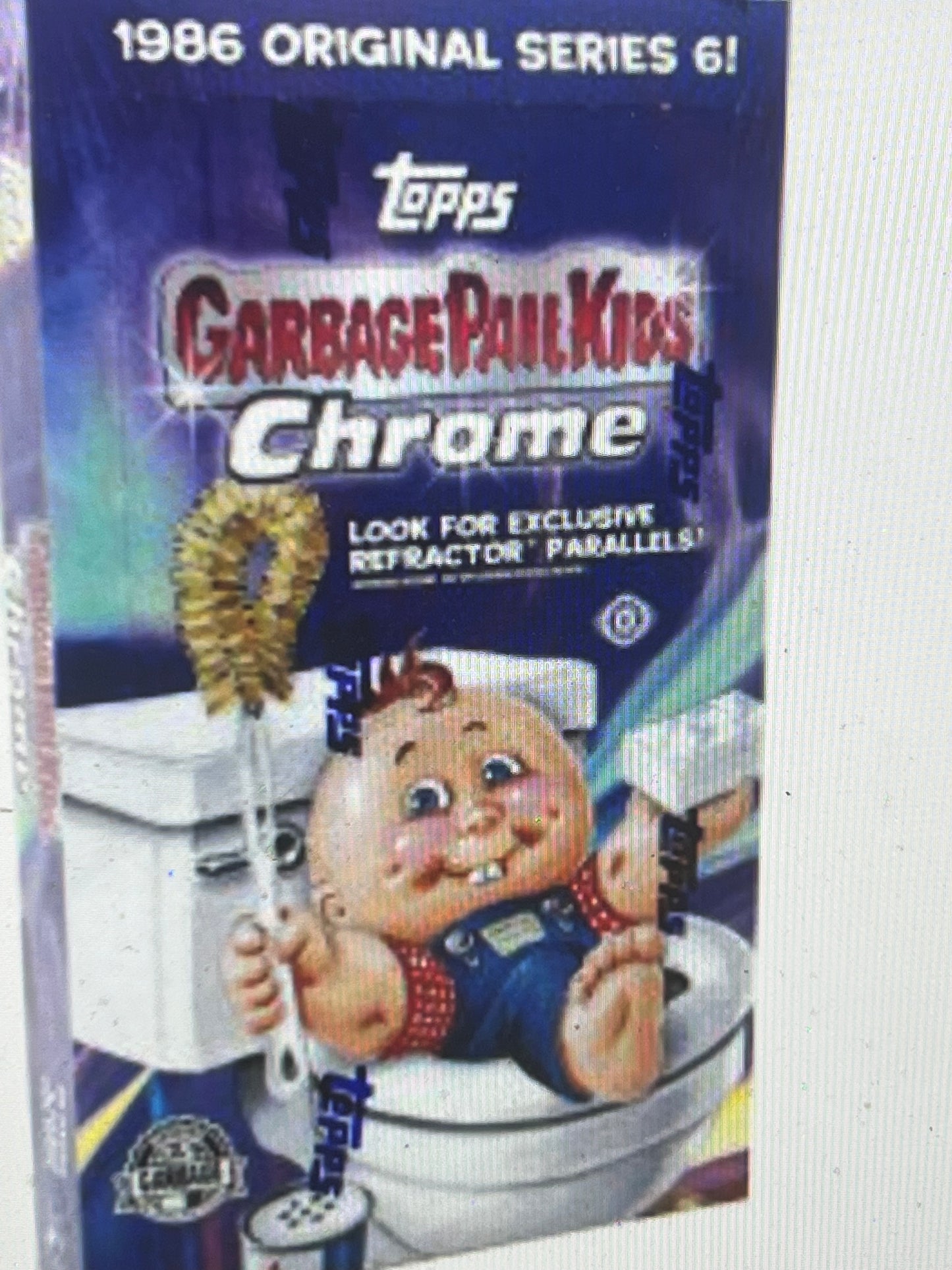 2023 TOPPS GARBAGE PAIL KIDS CHROME SERIES 6 HOBBY BOX