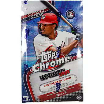 2025 TOPPS CHROME UPDATE BASEBALL HOBBY BOX