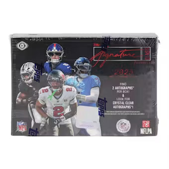 2025 TOPPS SIGNATURE FOOTBALL HOBBY BOX