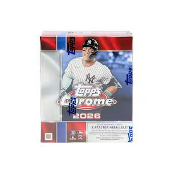 2026 TOPPS CHROME BASEBALL MEGA BOX
