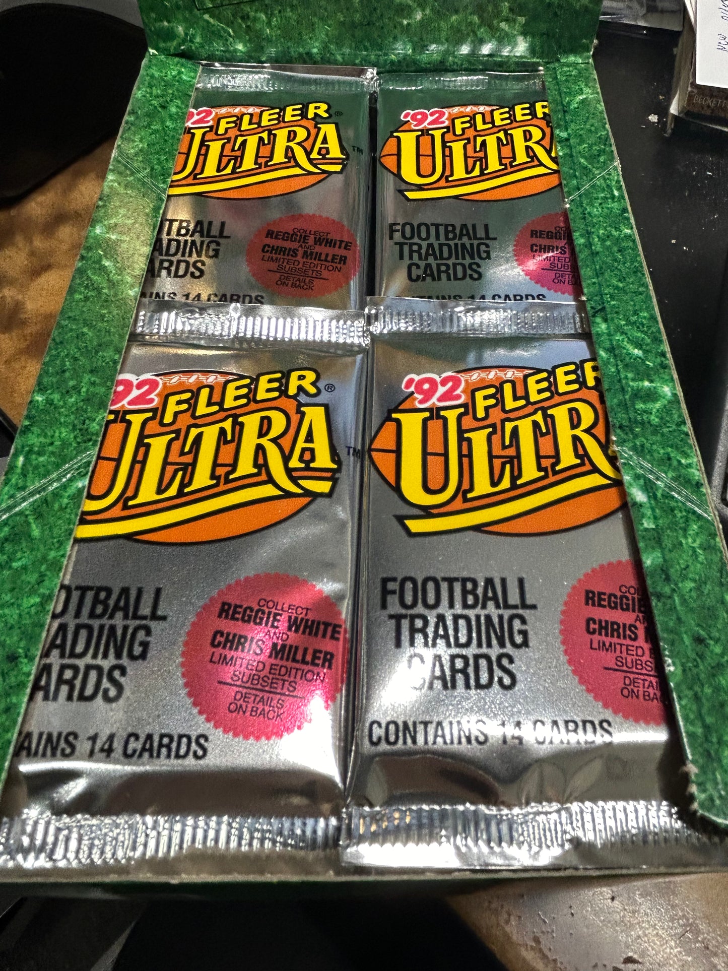 1992 ULTRA FOOTBALL SEALED PACK