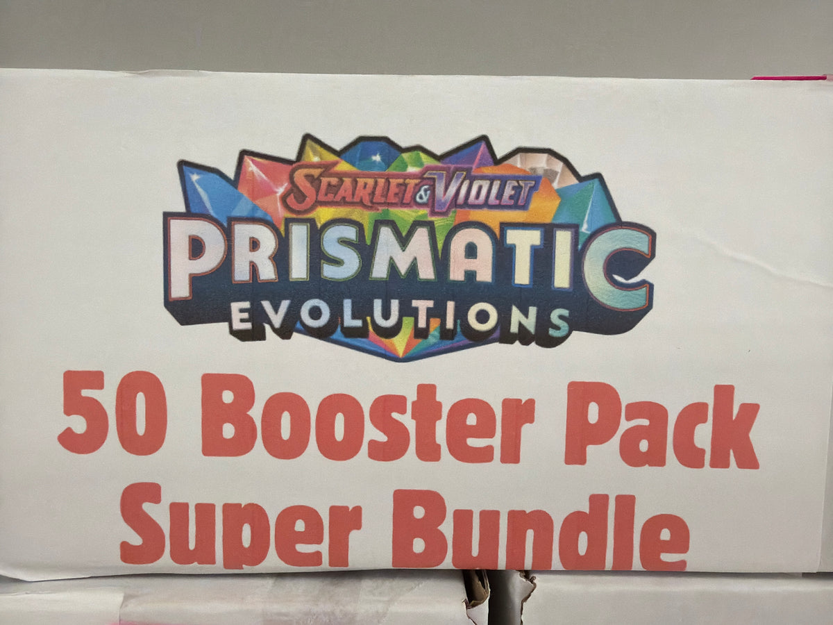 PRISMATIC EVOLUTION 50 COUNT BUNDLE TPV