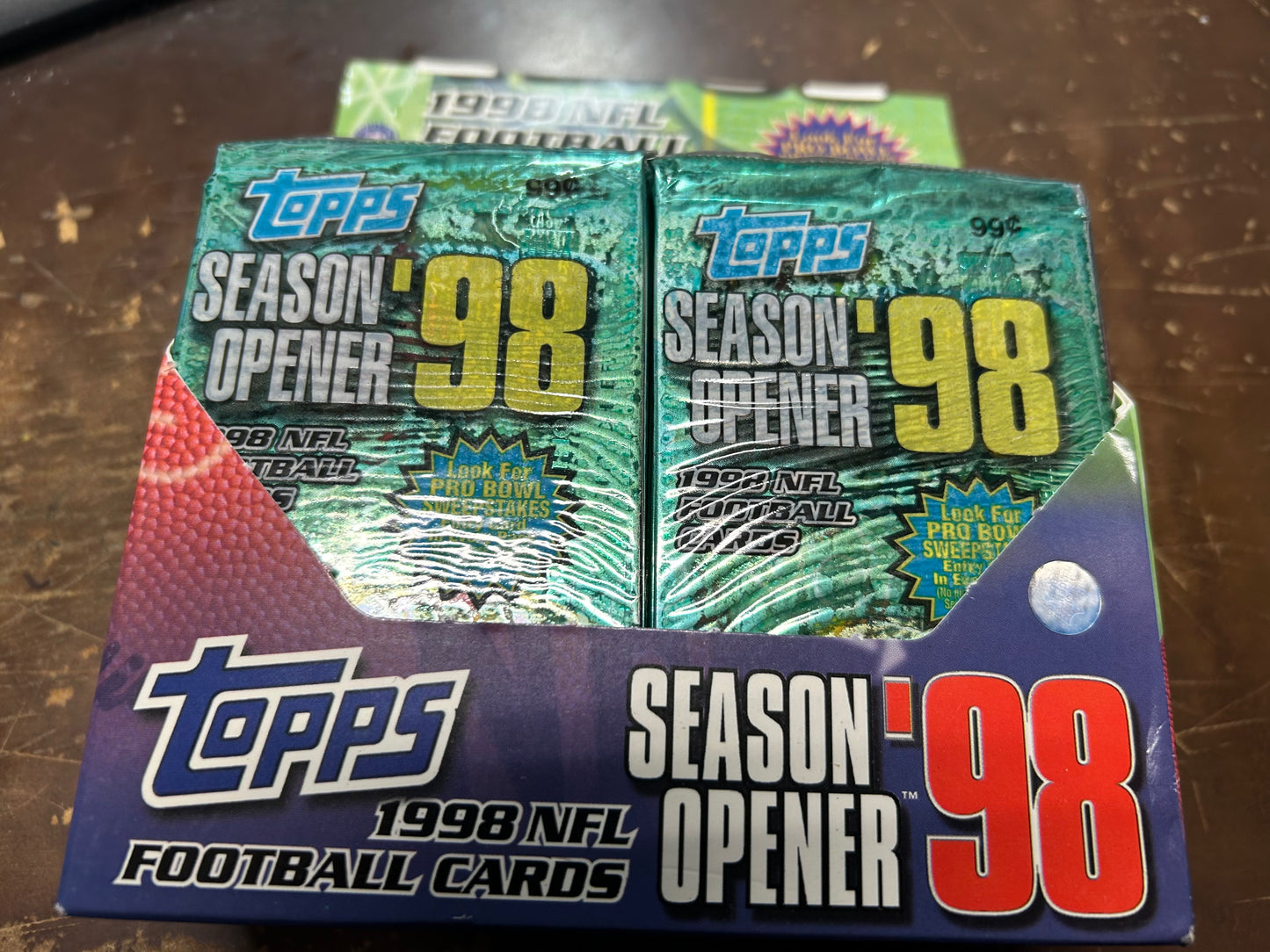1998 TOPPS FOOTBALL SEASON OPENER SEALED HOBBY PACK