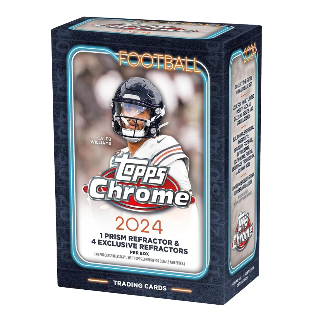 2024 TOPPS CHROME FOOTBALL BLASTER BOX