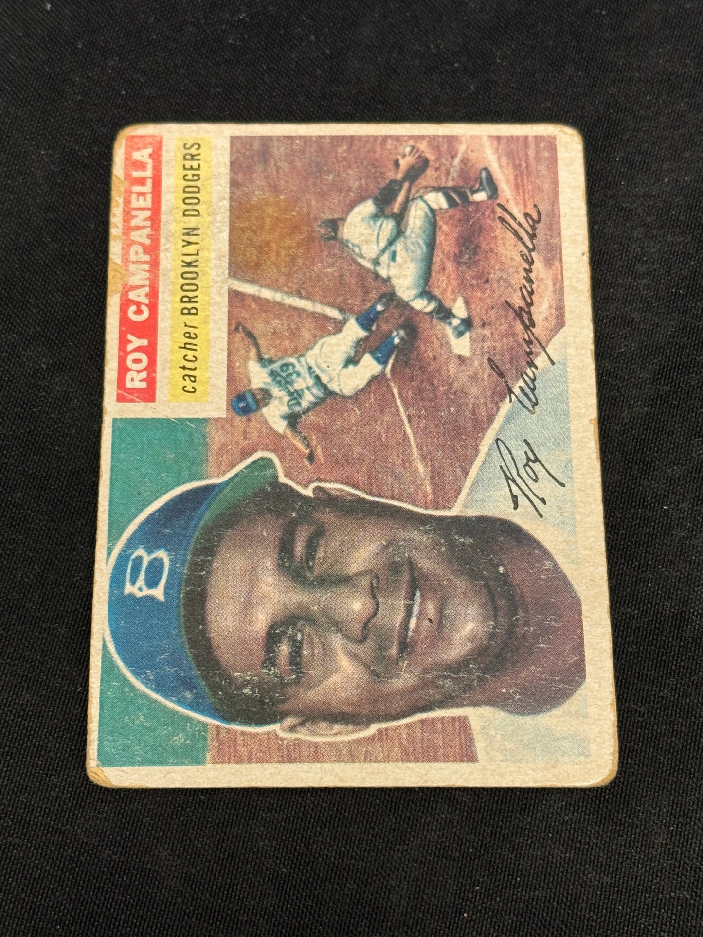 1956 TOPPS ROY CAMPANELLA #101 FAIR V15326