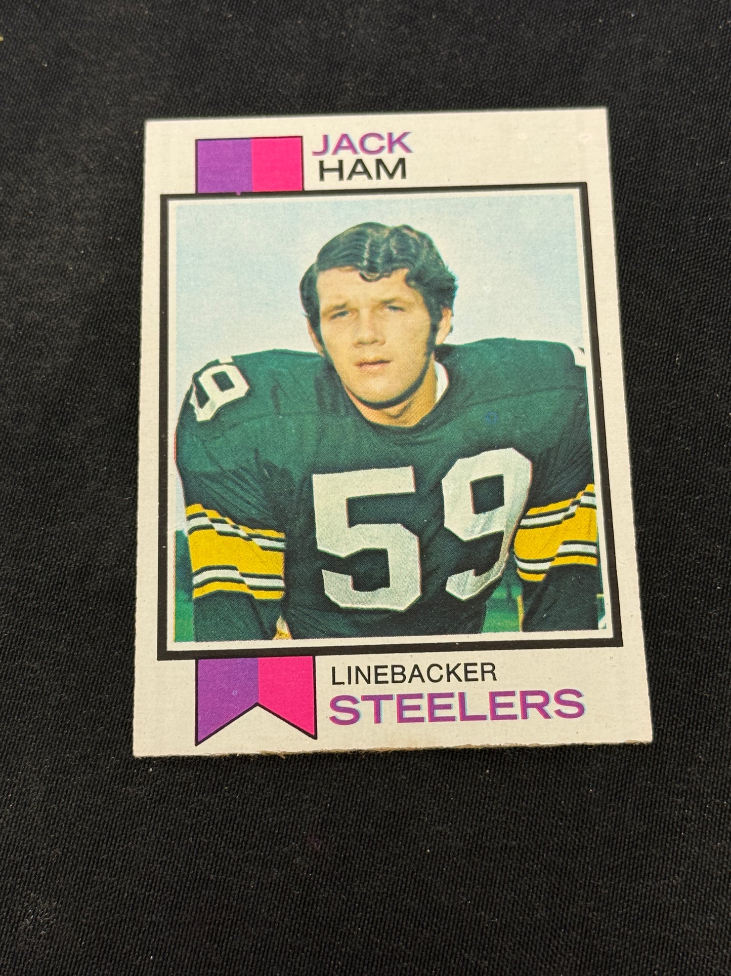 1973 TOPPS FB JACK HAM RC #115 EXMT V15390