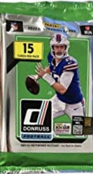 2022 DONRUSS FOOTBALL JUMBO PACK (15 CARDS)