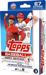 2022 TOPPS BASEBALL SERIES 1 HANGER BOX