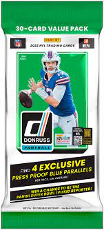2022 DONRUSS FOOTBALL JUMBO PACK (30 CARDS)