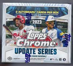 2023 TOPPS CHROME UPDATE BASEBALL JUMBO BOX