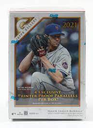 2021 TOPPS BASEBALL GALLERY BLASTER BOX