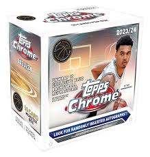 2023/24 TOPPS CHROME BASKETBALL MEGA BOX