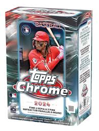 2024 TOPPS CHROME BASEBALL SEALED BLASTER BOX