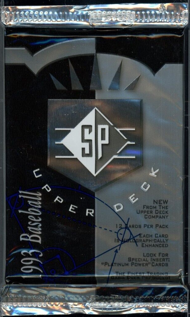 1993 SP BASEBALL SEALED HOBBY PACK. JETER RC