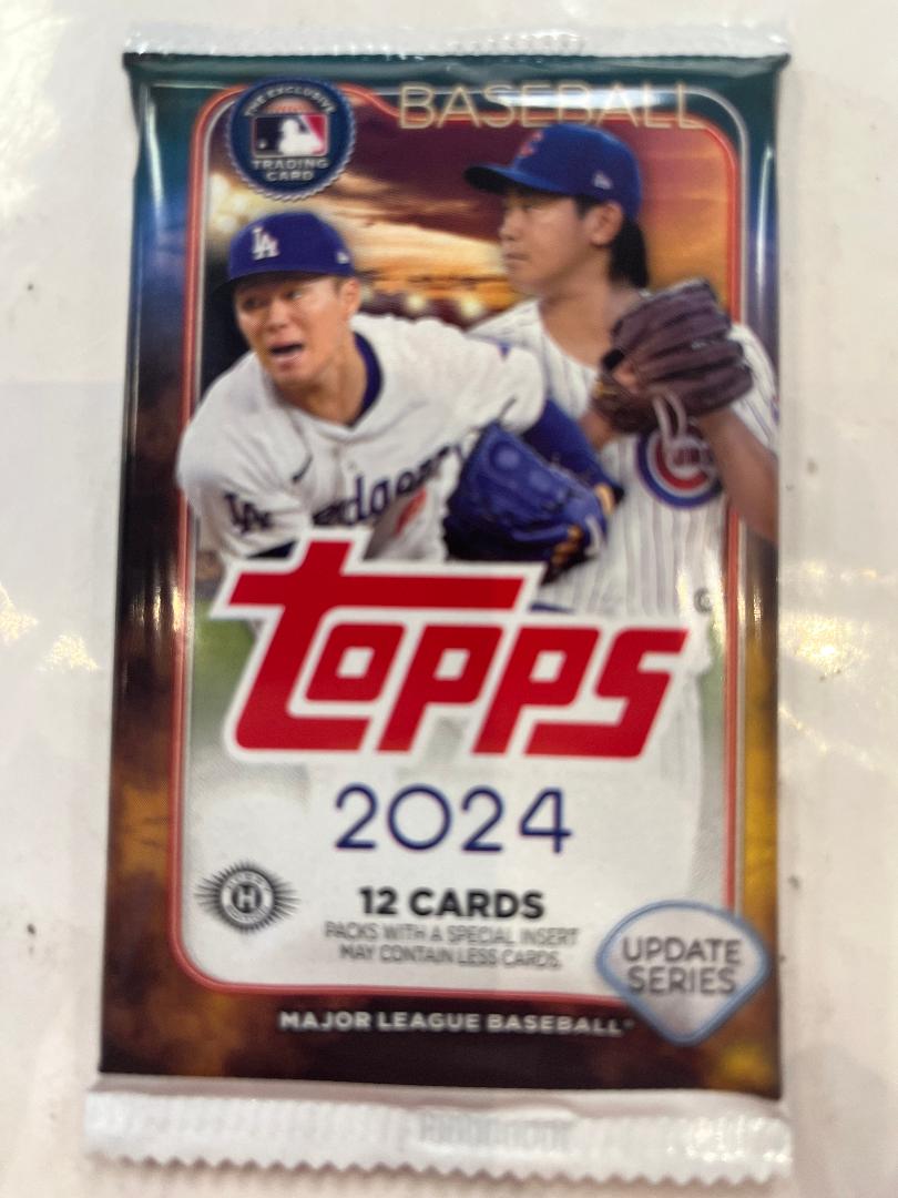 2024 TOPPS BASEBALL UPDATE HOBBY PACK
