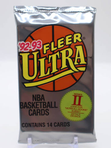 1992/93 FLEER ULTRA BASKETBALL SERIES 2 PACK