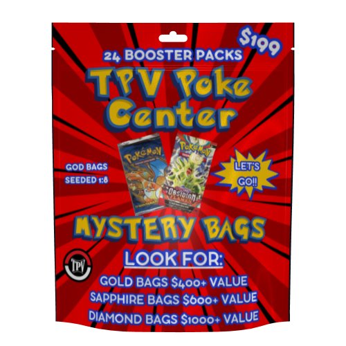 $199 TPV Mystery Bag. 24 PACKS. SEALED CASE OF 12 BAGS.