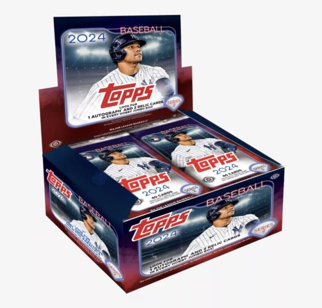 2024 TOPPS BASEBALL SERIES 2 SEALED JUMBO BOX