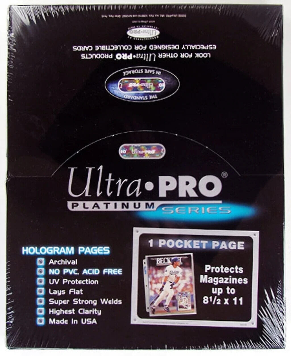 ULTRA PRO 1 POCKET PAGES - 100 CT BOX